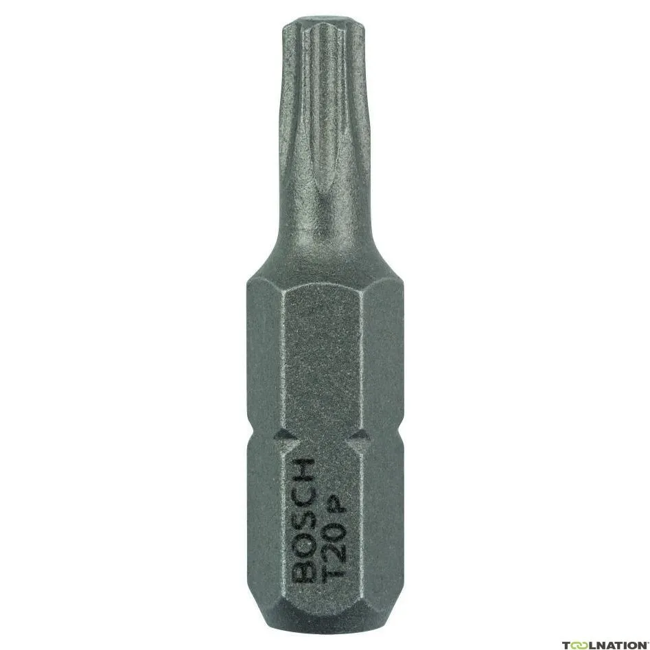 Bosch Professional Accessori 2607002496 25x Bit extra-duro T20, 25